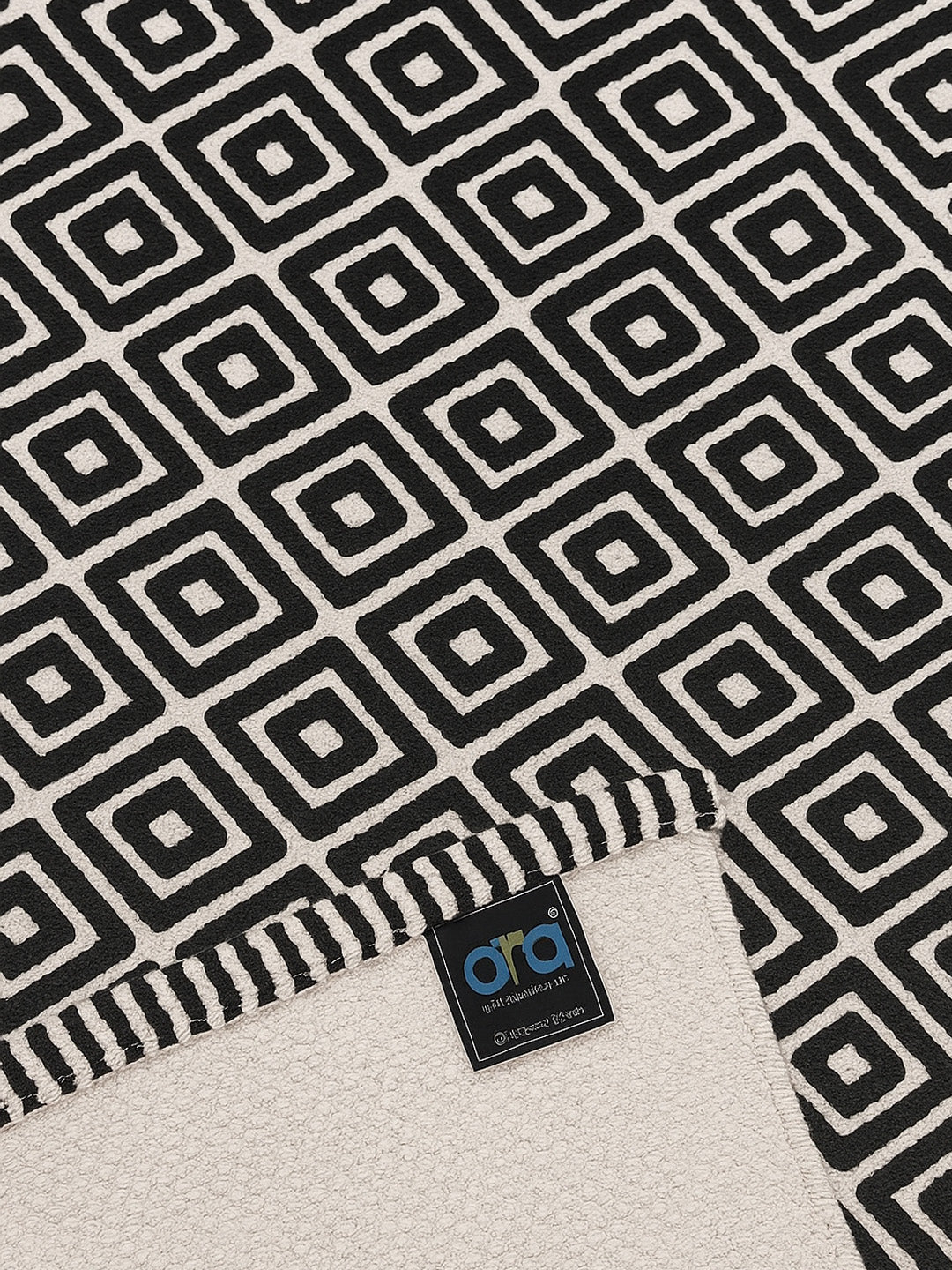 ANA Bedside Floor Runner Woven Carpet Printed for Home/Kitchen/Kitchen/Living Area/Office Entrance. (Cotton, 2 x 5 Feet) Set of 1 pcs Yellow