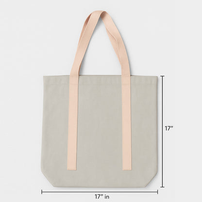 Ana Labubu Cotton Tote Bag Blue