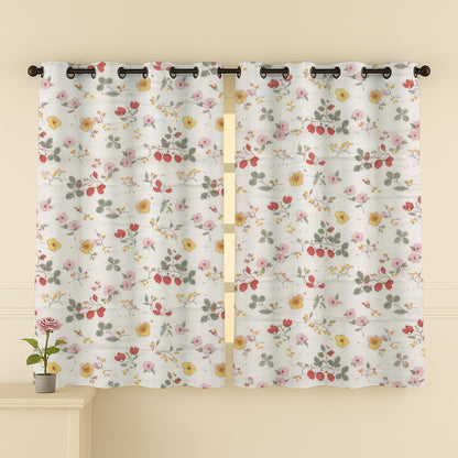 cotton curtain window 5 feet 5ft eyelet curtain door 7 feet 7ft curtain eyelet long door 9 feet 9ft curtain ana curtain floral curtain