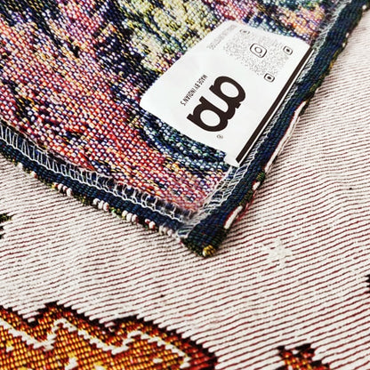 Ana Gingerbread Chrismas Table mats set of 2 , Jaquard Woven Polycotton table mat for dining table